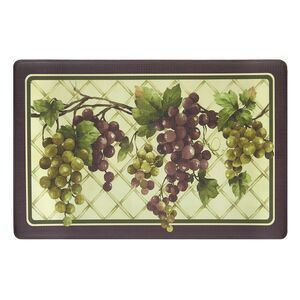 Woven Trends Printed Anti Fatigue Mat, Non Slip Printed Textured Comfort